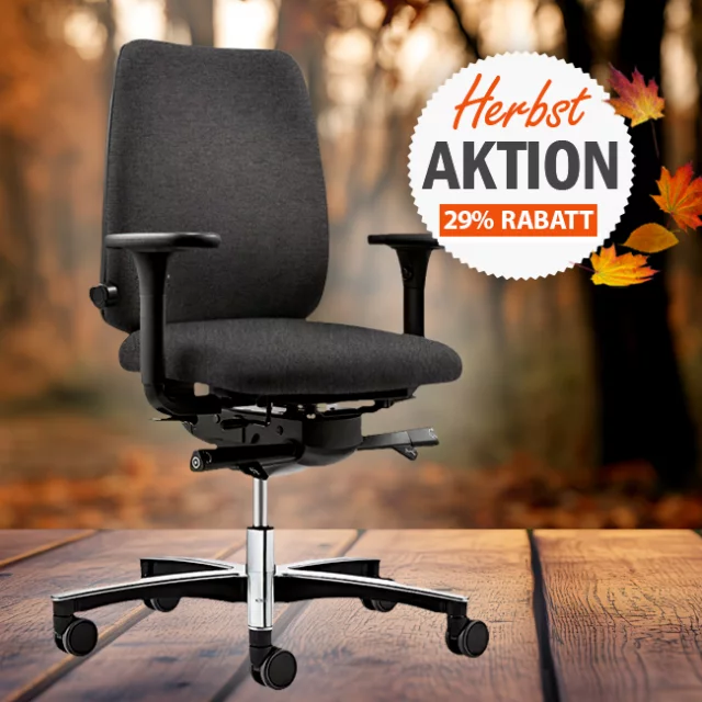 Herbstaktion mit 29% RABATT - Löffler FIGO 20 - Ergonomischer Bürostuhl mit patentierter 3D-Technik