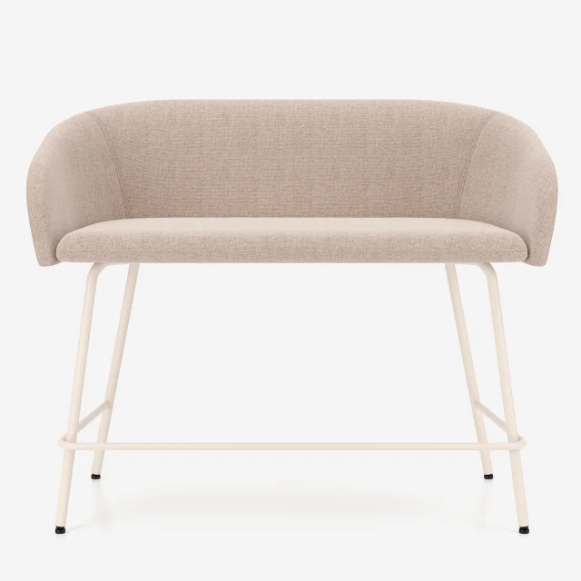 Nowy Styl Naudu - Sofa mit hohem Gestell und Standard Polsterung