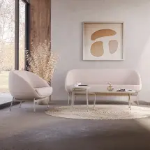 Nowy Styl Mollen Sofa mit Nowy Styl Mollen Lounge Sessel