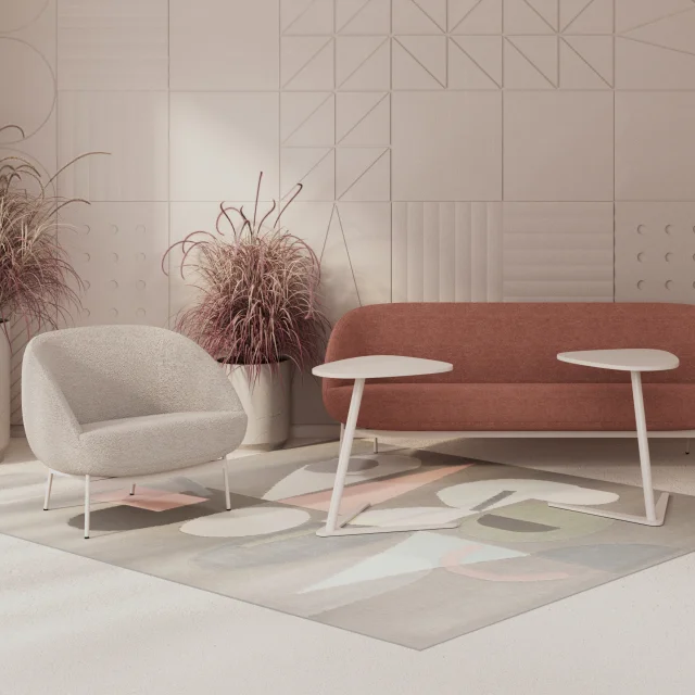 Nowy Styl Mollen Sofa mit Nowy Styl Mollen Lounge Sessel