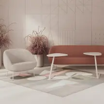 Nowy Styl Mollen Sofa mit Nowy Styl Mollen Lounge Sessel