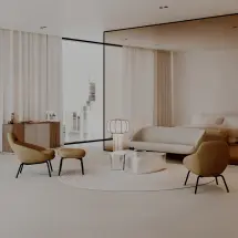 Sitzmöbel der Serie Nowy Styl Mollen