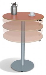 P + R KLAIN CIRCULAR runder Bistrotisch