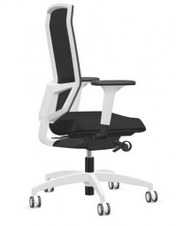 Dauphin Just evo mesh AJ 5776 - Bezug Schwarz, 2F Armlehnen/10 Tage EXPRESS-LIEFERUNG