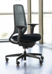 Rovo R22 mit Netzrücken und Komfortsynchronmechanik/Rovo Chair Bürostuhl Modell 6040 S4