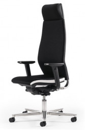 Rovo R12 mit Bezug Stoff Gaya, Kopfstütze und Ergo-Balance/Rovo Chair Bürostuhl Modell 6070 E