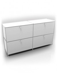 System 4 by Viasit – Sideboard mit 4 Schubladen