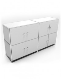 System 4 by Viasit – Sideboard mit Flügeltüren