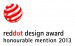 reddot design award honorable mention 2013